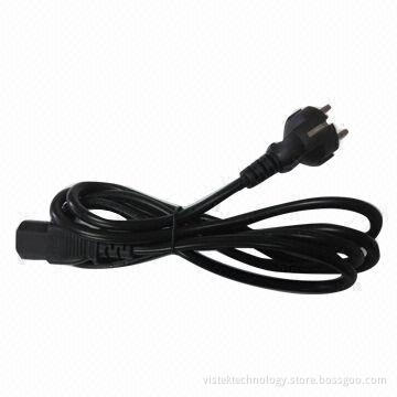 France AC Power Cable with C13, Available in Black Color